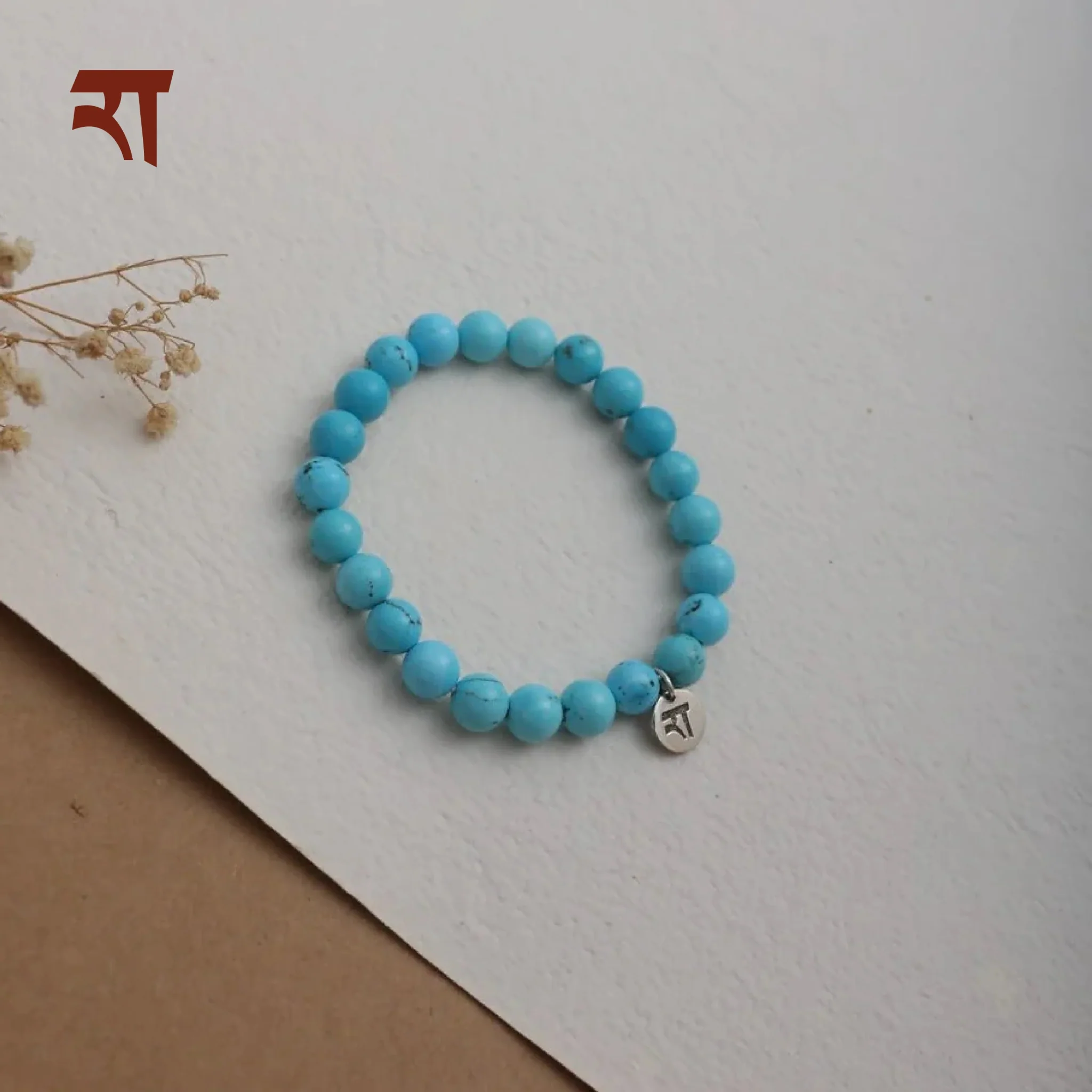 Turquoise Bracelet | Handmade Spiritual Healing Jewelry - Image 2
