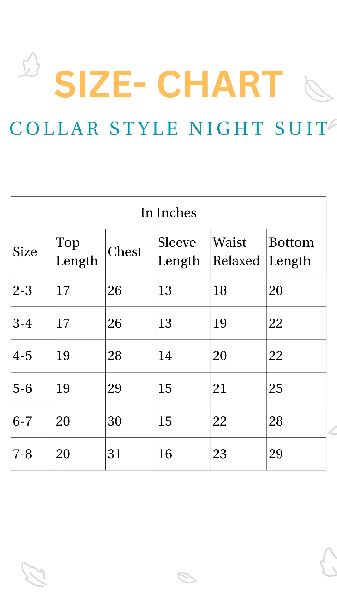 100% Cotton Rainbow Riders Kids Collar Night Suit Set - Image 5
