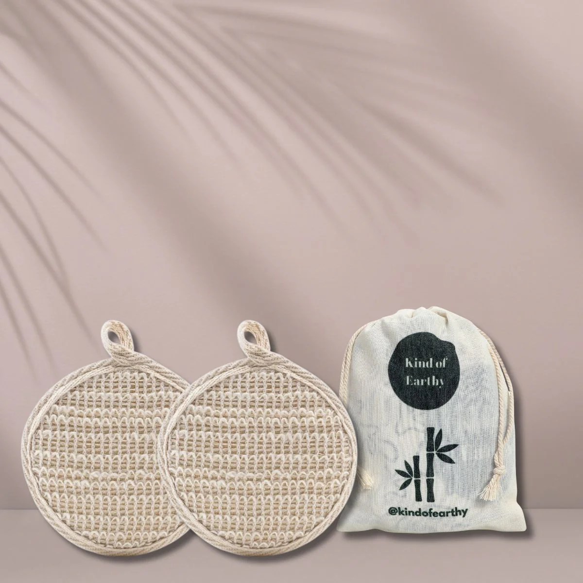 Ramie Fiber Loofah | Natural Plant Fiber Body Scrubber - Image 3