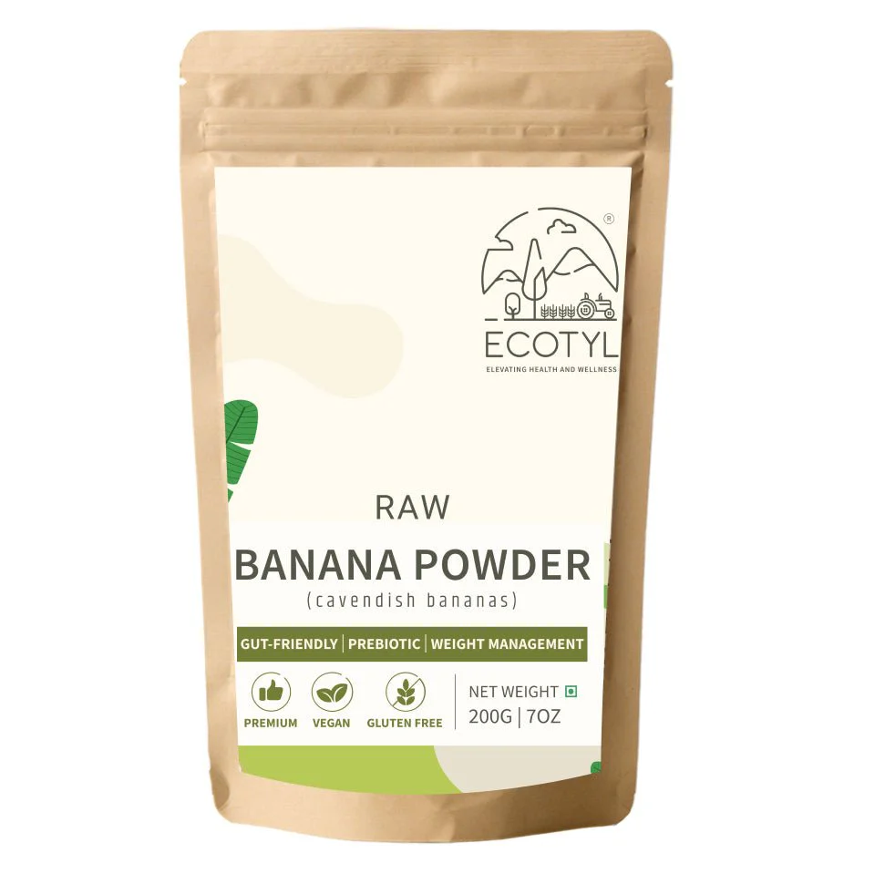 Raw Banana Powder | Prebiotic Superfood | Supports Gut Health | 200g - Image 5