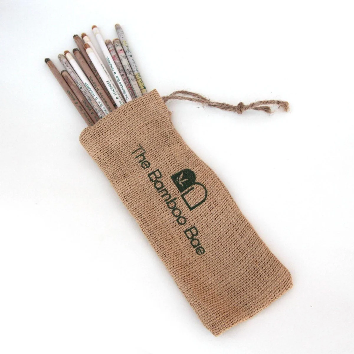 Recycled Paper Pencils with Seeds | Set of 12 Mixed Plantable Pencils - Image 9