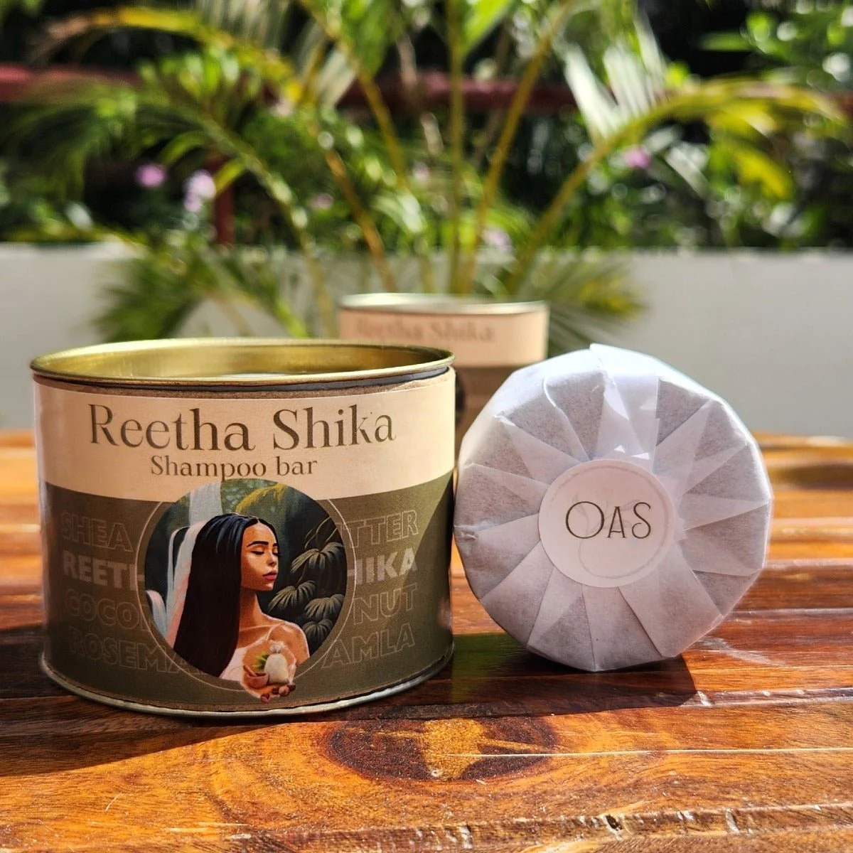 Reetha Shika Shampoo bar | Fights Hairfall & Frizz