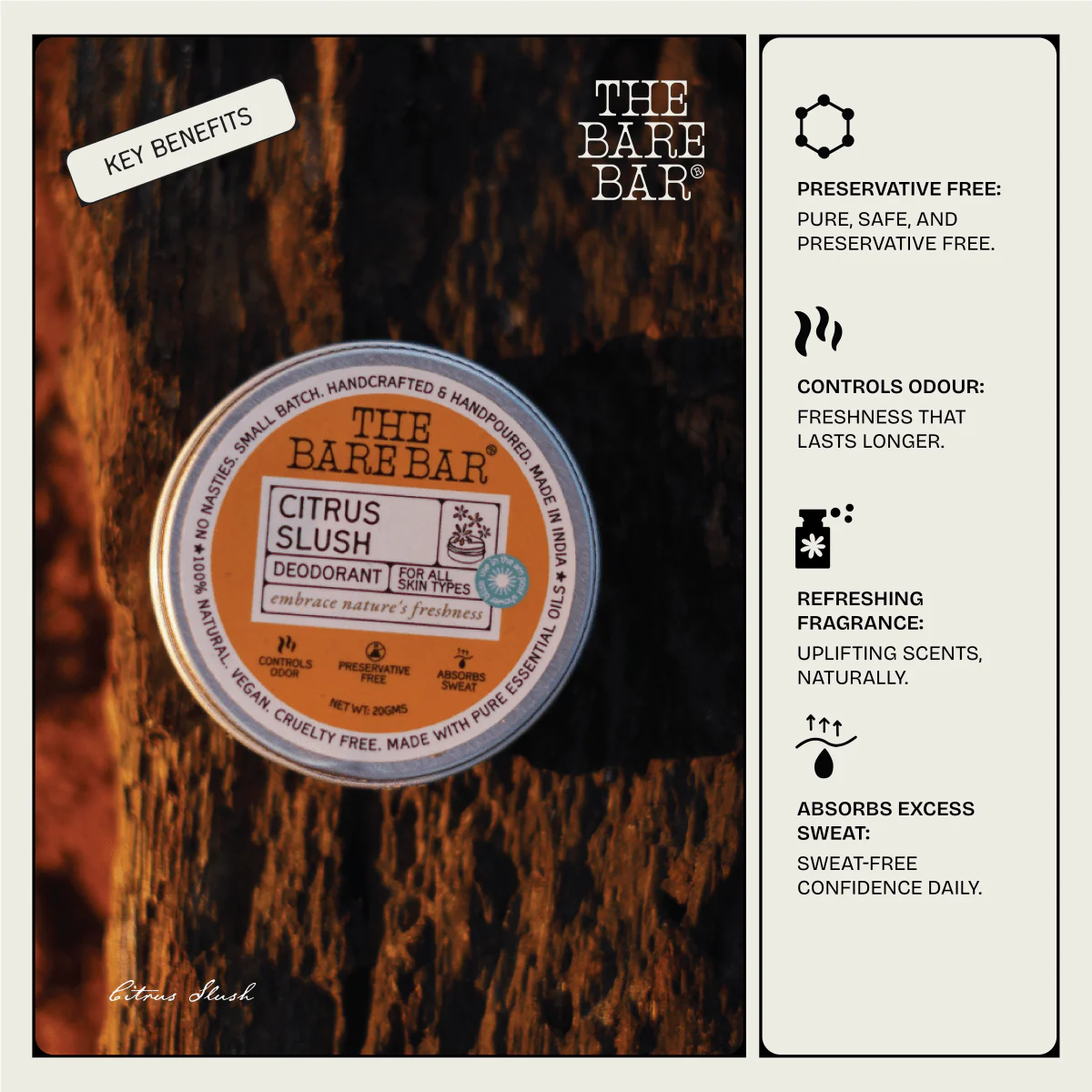 Refreshing Citrus Slush Deodorant with Long-Lasting Aroma - Image 8