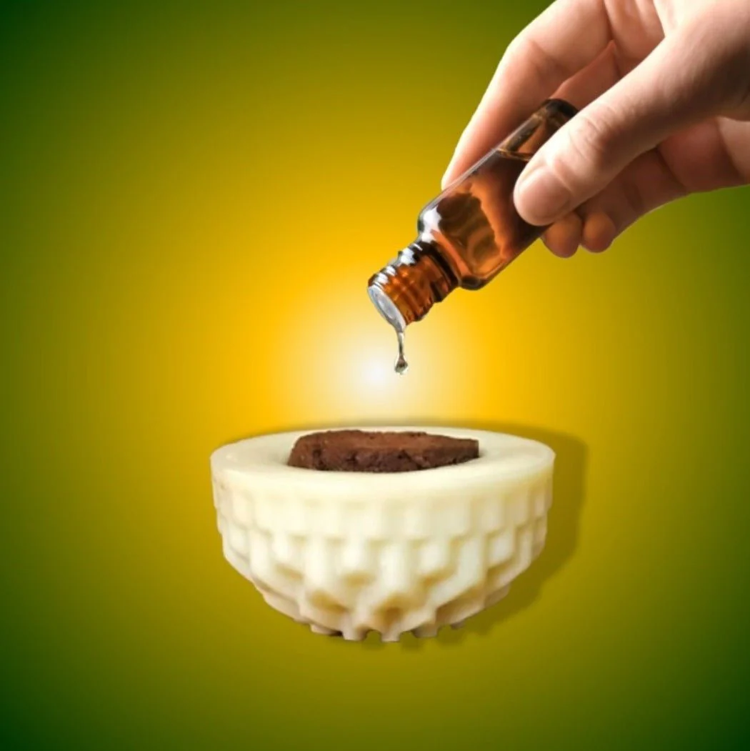 Refreshing Peppermint Scent Wax Block Freshener - Image 2