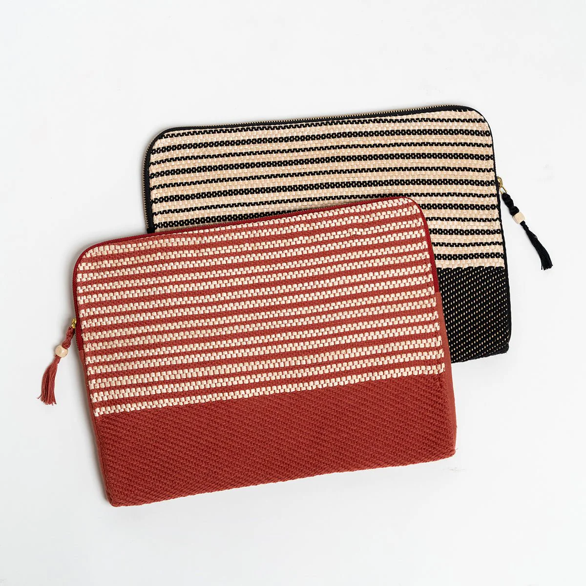 Rekha Hand-Woven Laptop Bag | Artisan Eco-Friendly Laptop Sleeve - Image 6