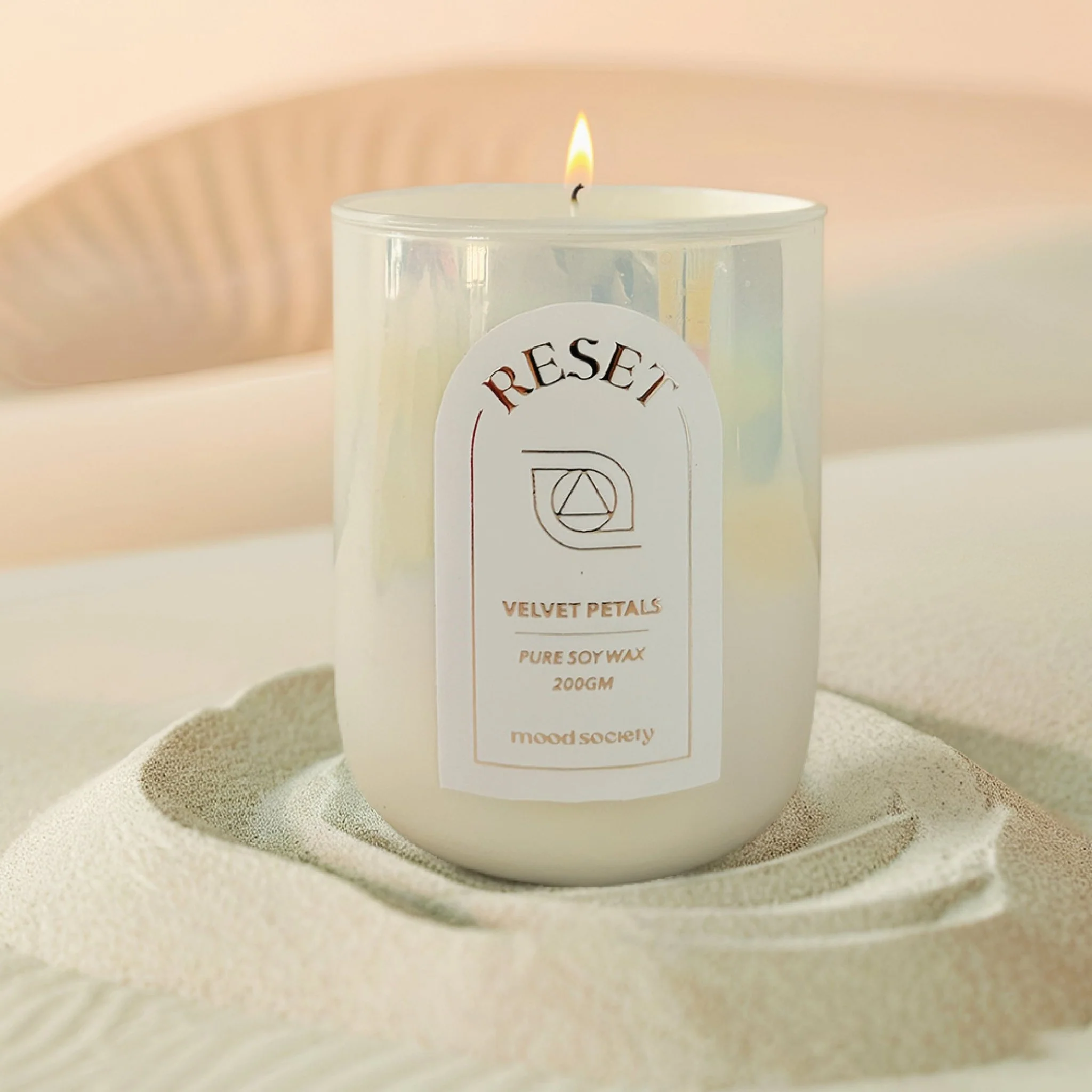 Reset Scented Candle | Handcrafted Aromatherapy Candle - Image 2