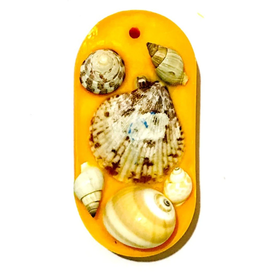 Reusable Seashell Wax Tablet with Refill Fragrance |Large Aroma Tablet - Image 19