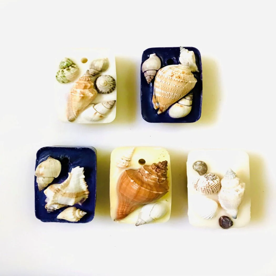 Reusable Seashell Wax Tablet with Refill Fragrance |Large Aroma Tablet - Image 25