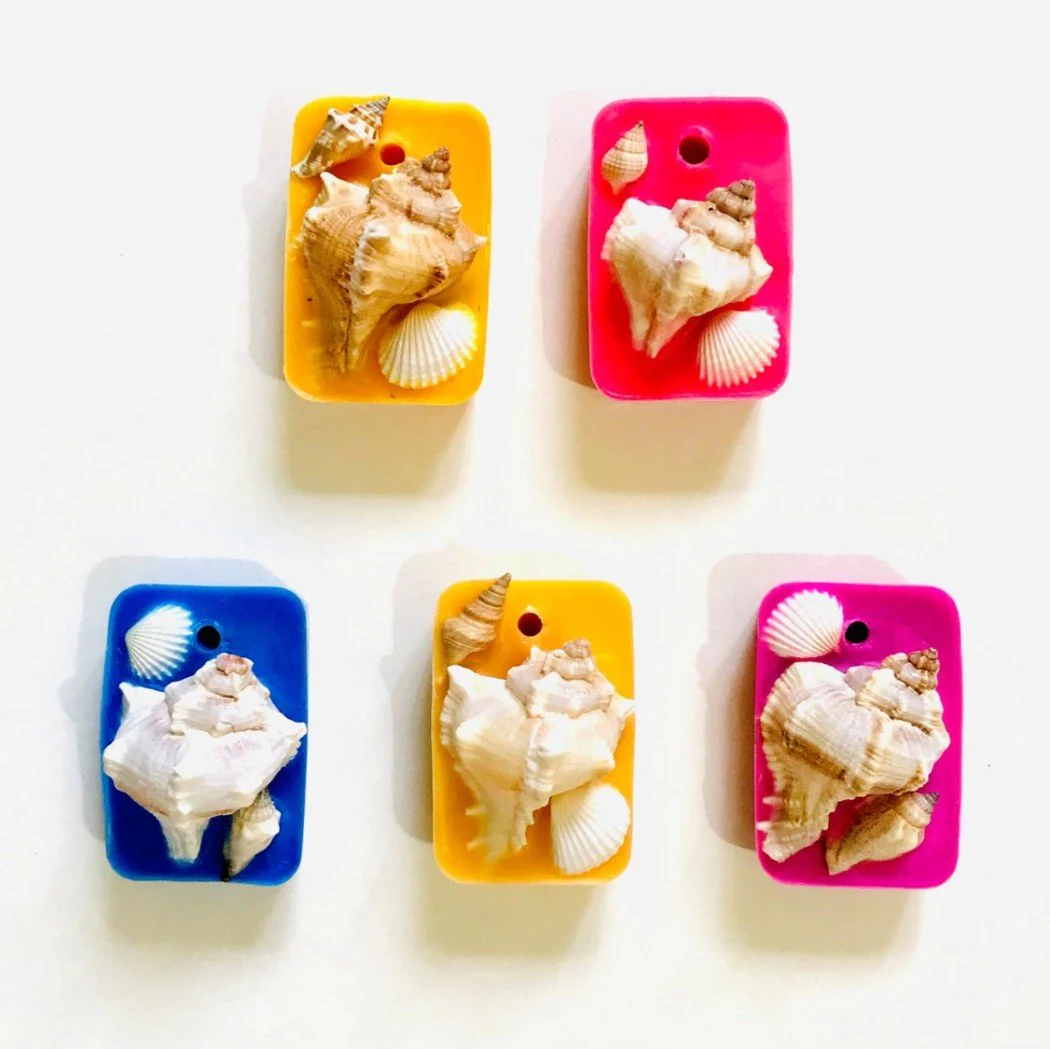 Reusable Seashell Wax Tablet with Refill Fragrance |Large Aroma Tablet - Image 26
