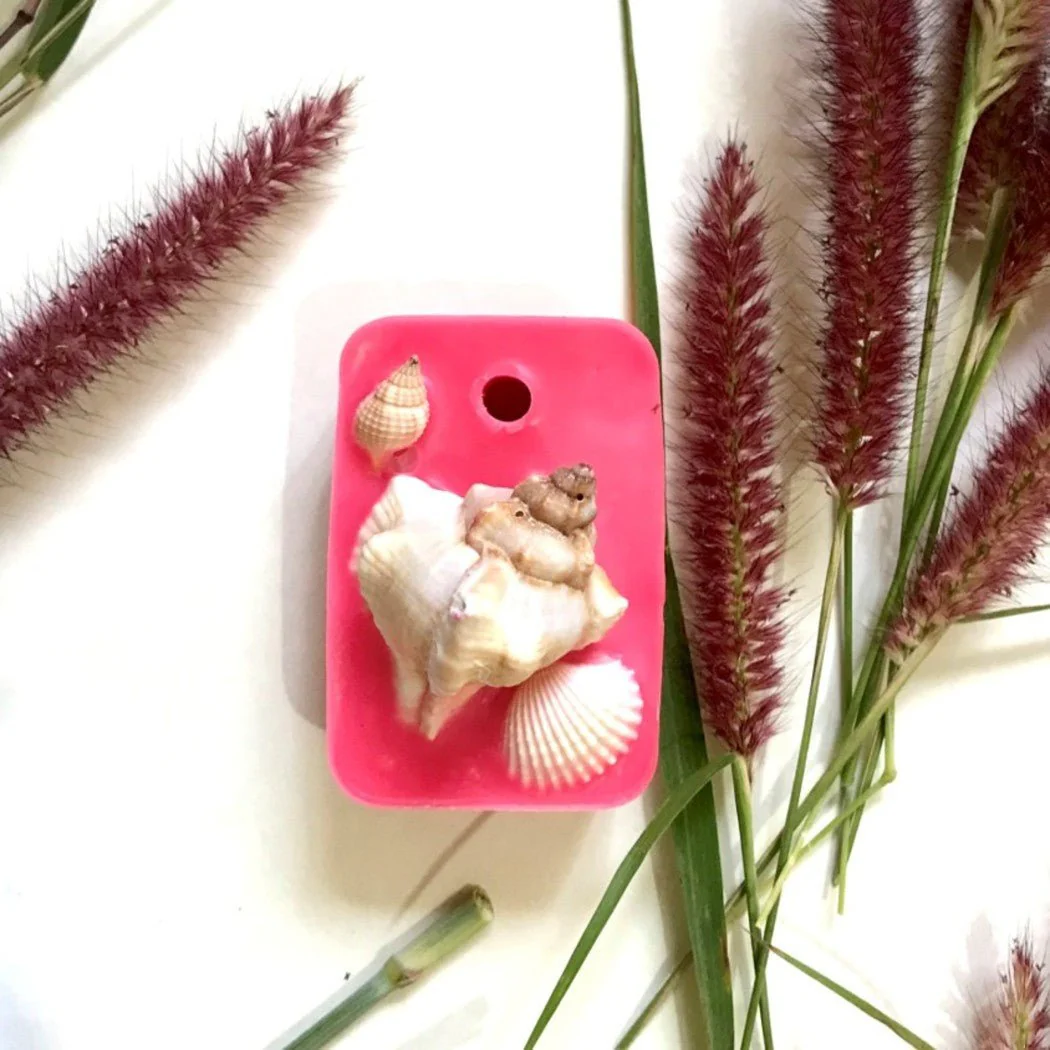 Reusable Seashell Wax Tablet with Refill Fragrance |Large Aroma Tablet - Image 27