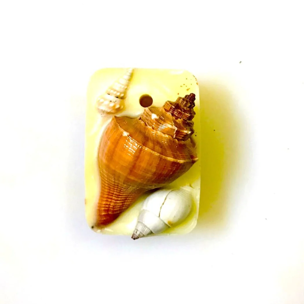 Reusable Seashell Wax Tablet with Refill Fragrance |Large Aroma Tablet - Image 8