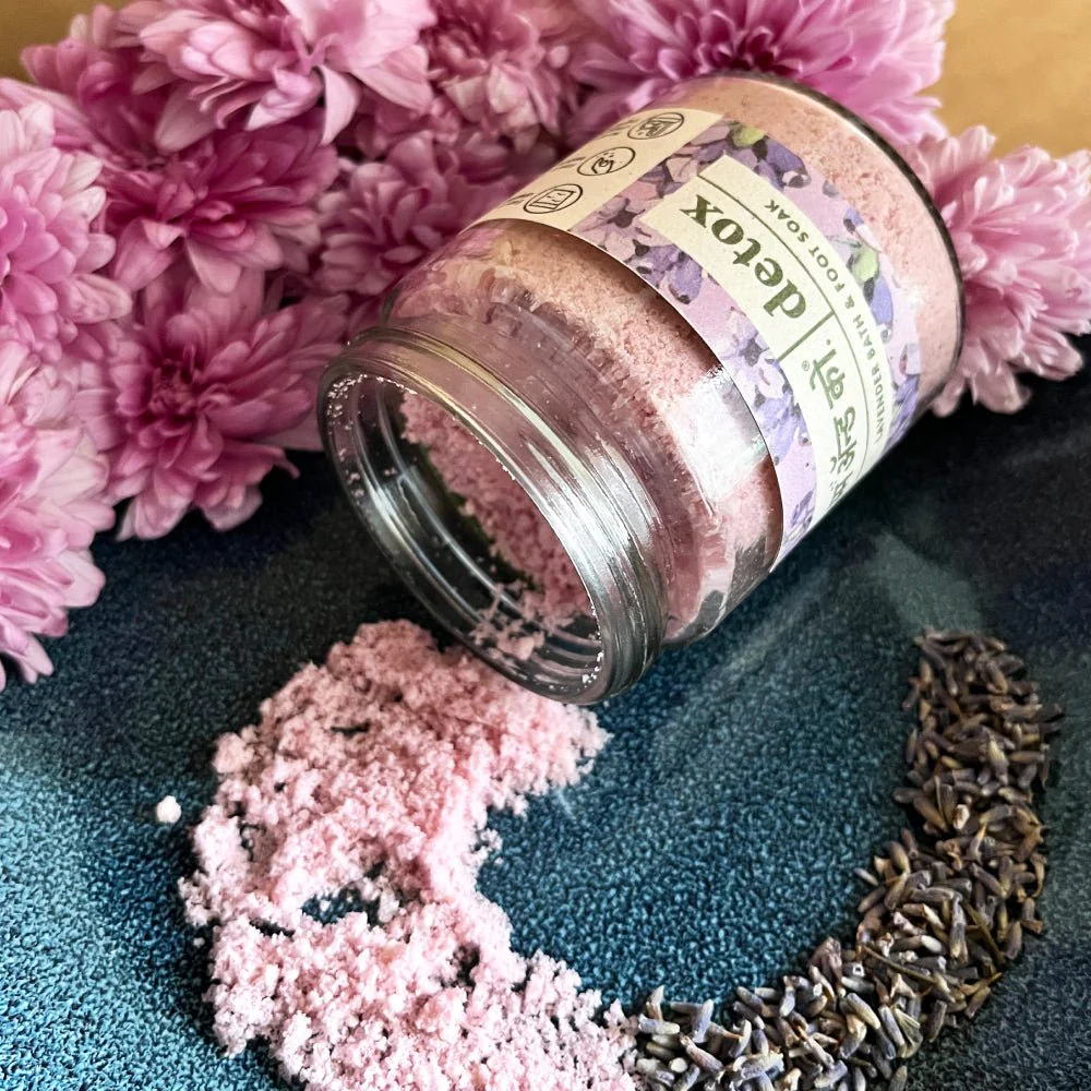 Rainbow Set of Bath & Foot Salt Soak - Image 2