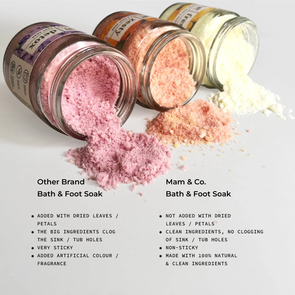 Rainbow Set of Bath & Foot Salt Soak - Image 9