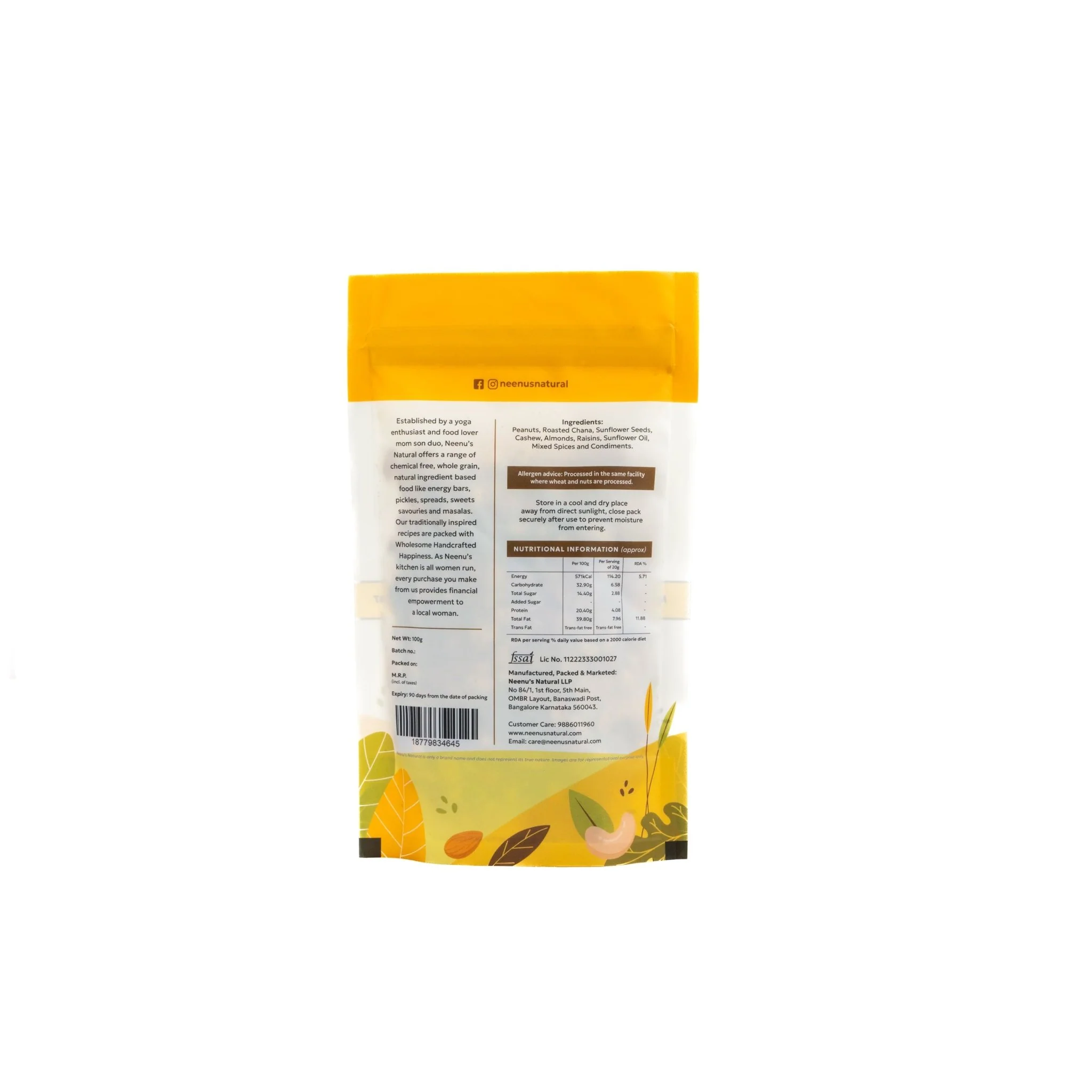 Roasted Trail Mix | Healthy Nutritious Snack with Nuts & Seeds - Image 3