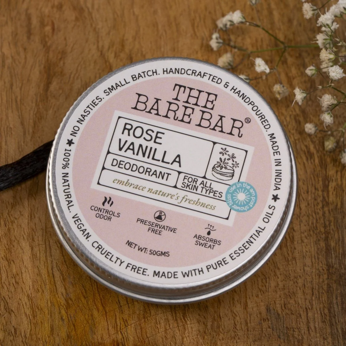 Romantic Rose Vanilla Deodorant for Long-Lasting Aroma - Image 8