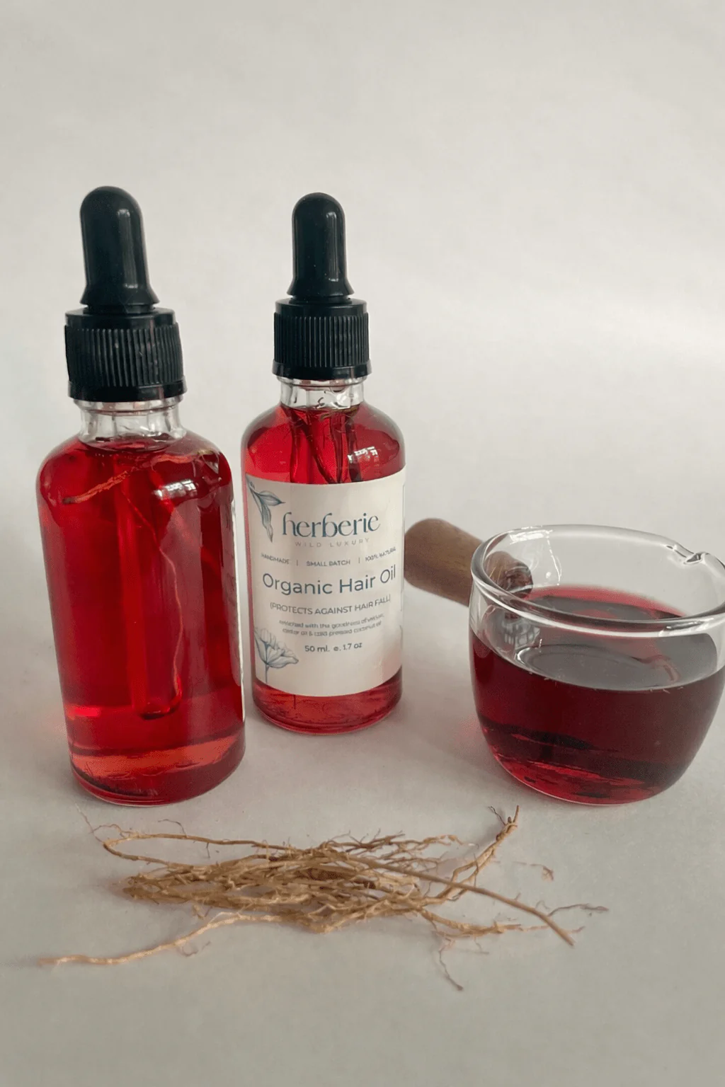 Root Revival Organic Hair Oil | Nourishing Herbal Hair Oil - Image 2