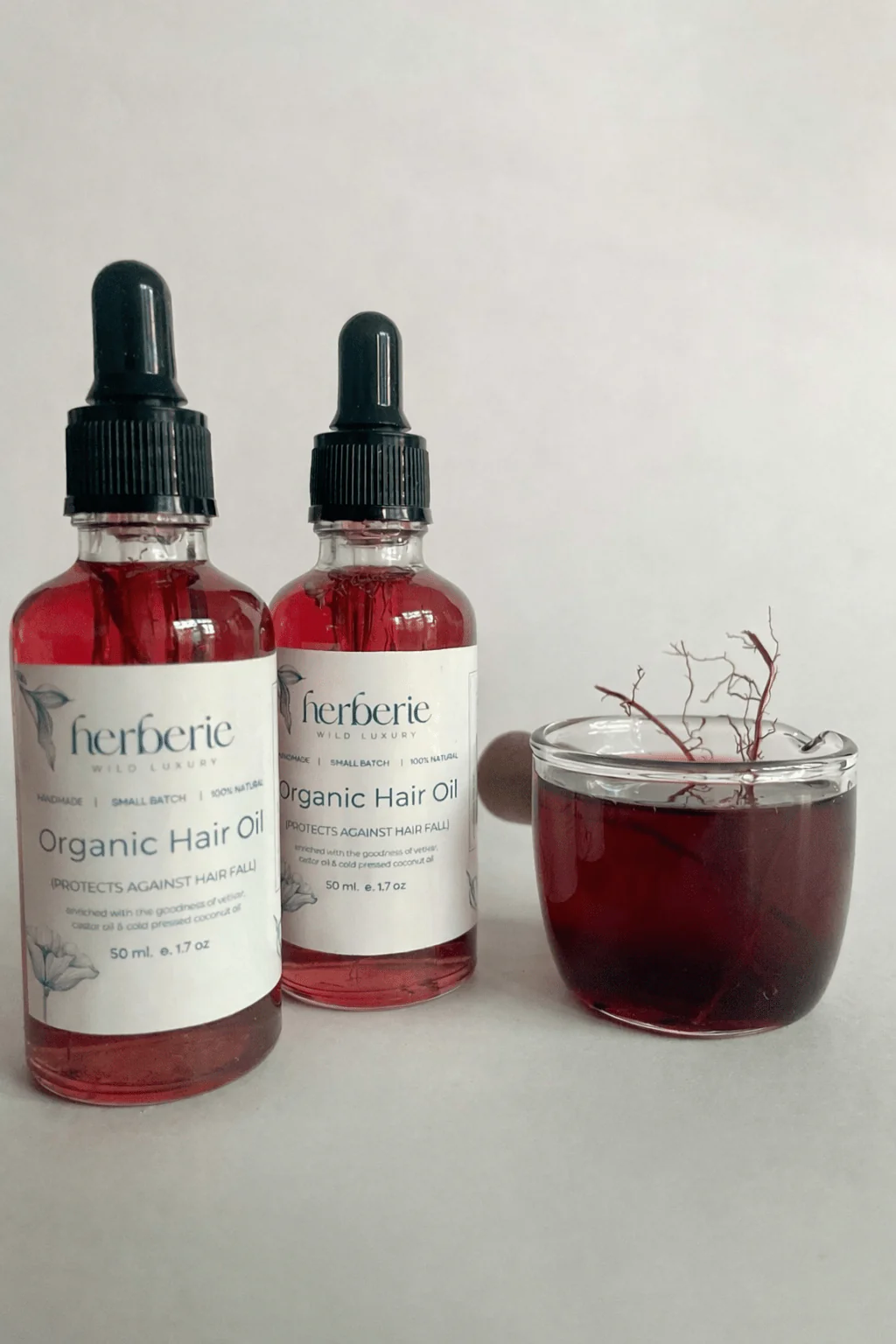 Root Revival Organic Hair Oil | Nourishing Herbal Hair Oil - Image 3