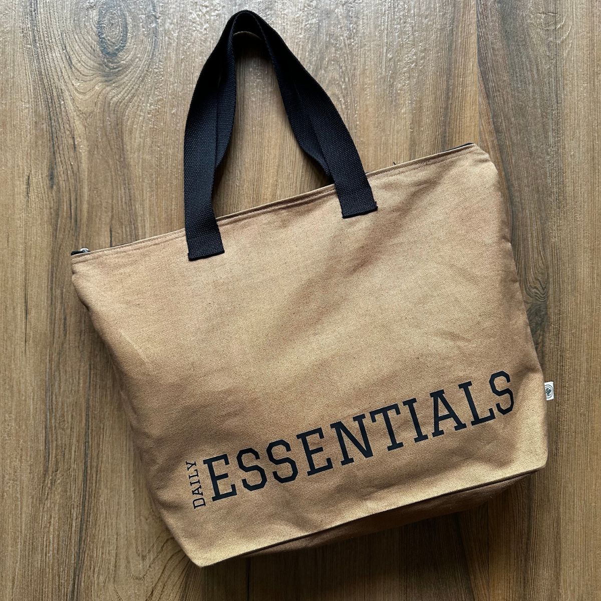 Rover Tote Bag – Durable Canvas Travel Tote with Zipper and Sleeve - Image 14