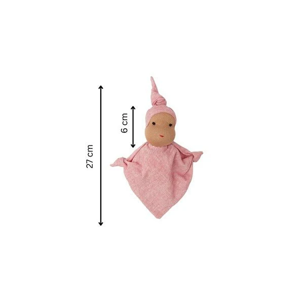 Stuffed Cloth Doll | Handmade Waldorf Doll for Infants and Toddlers - Image 6