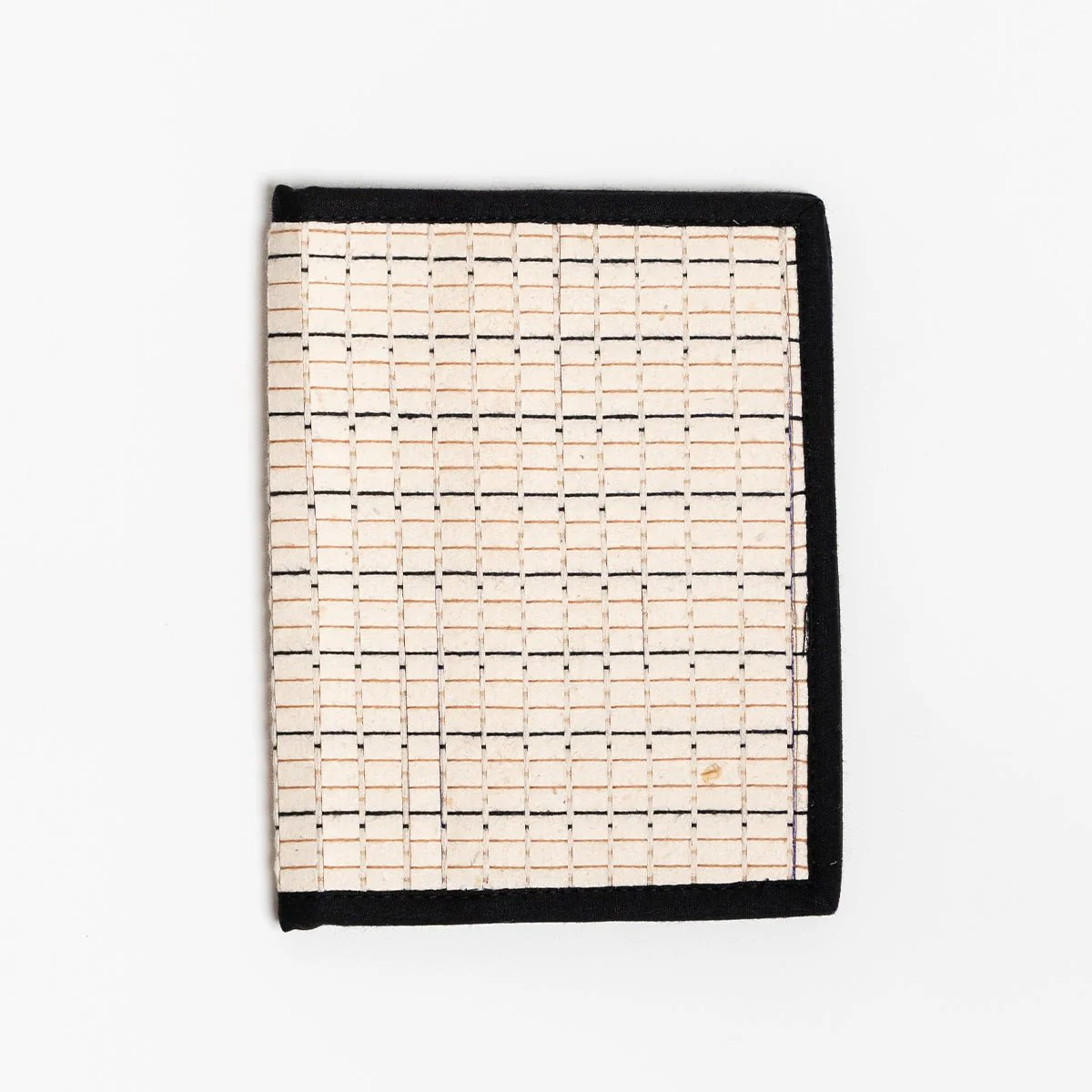 Saad Hand-Woven Passport Holder | Artisan Travel Document Sleeve - Image 4