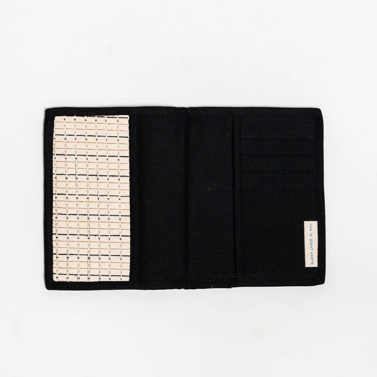Saad Hand-Woven Passport Holder | Artisan Travel Document Sleeve - Image 5