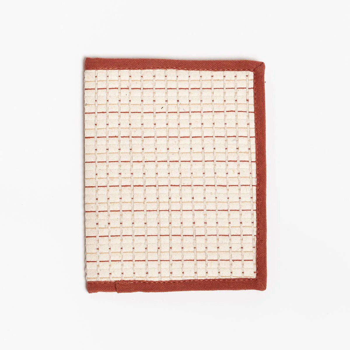 Saad Hand-Woven Passport Holder | Artisan Travel Document Sleeve - Image 6