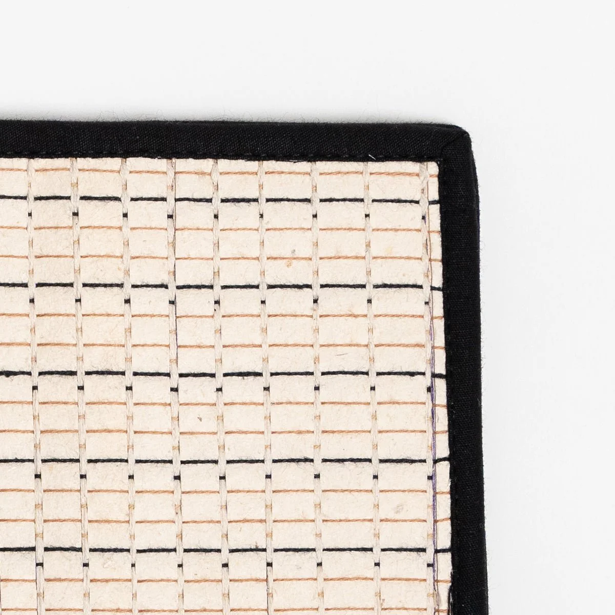 Saad Hand-Woven Passport Holder | Artisan Travel Document Sleeve - Image 9