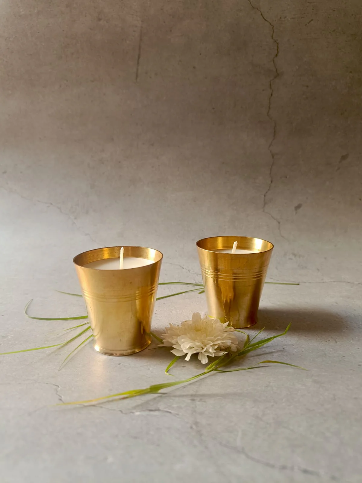 Saanjh Soy Wax Glass Candles – Set of 2 Big | Handcrafted Decorative - Image 7