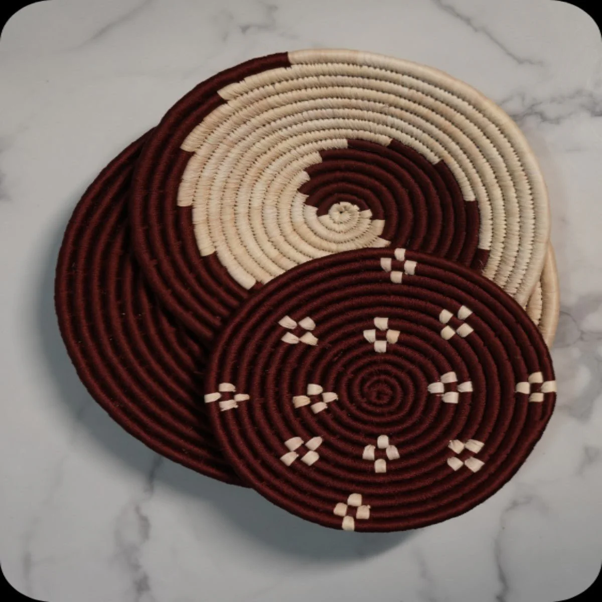 Sabai Grass Wall Plates | Set of 3 - Image 17