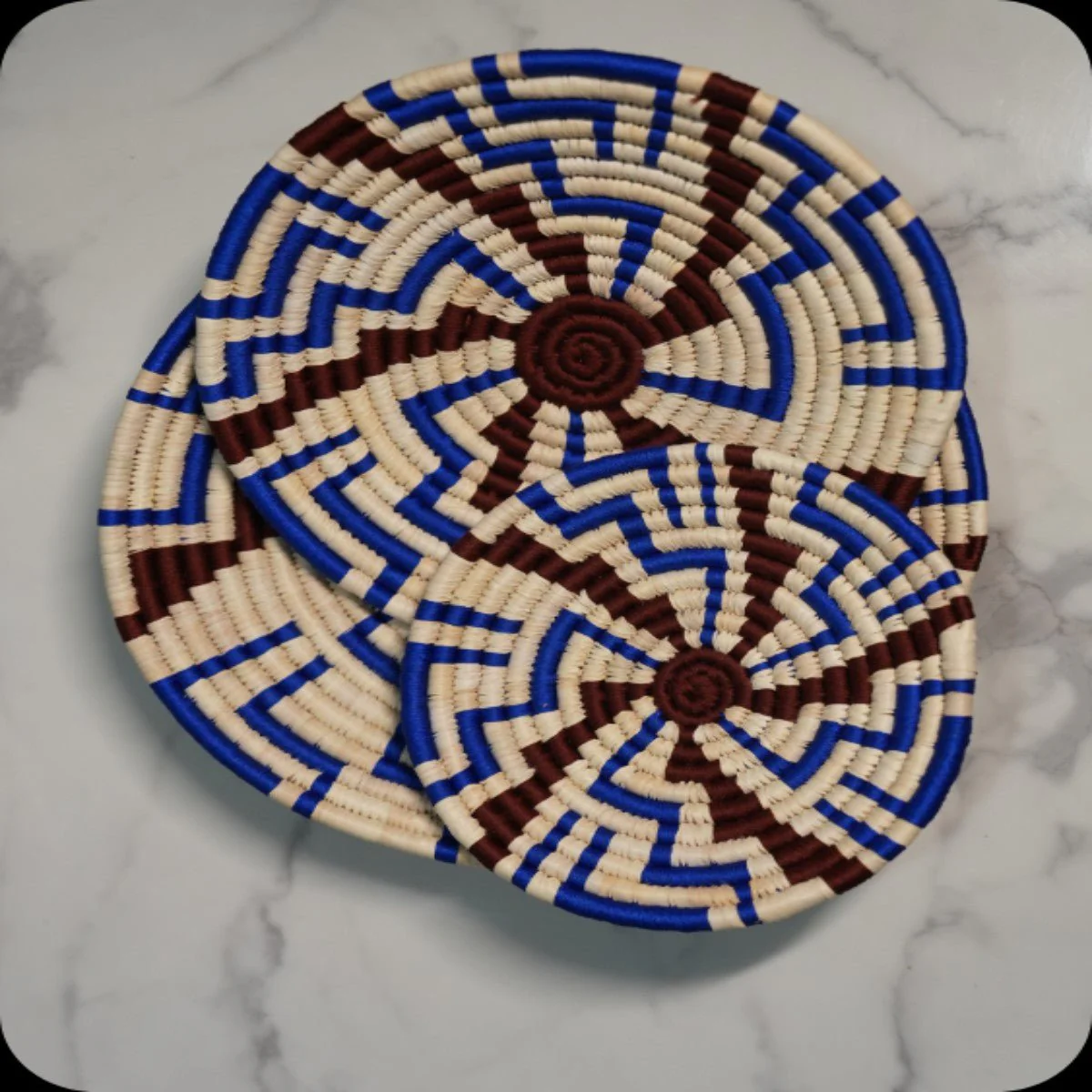 Sabai Grass Wall Plates | Set of 3 - Image 6