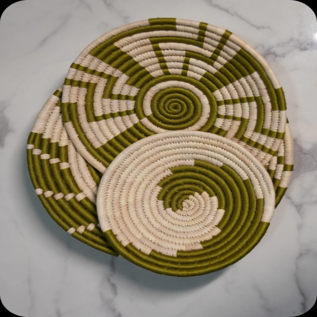 Sabai Grass Wall Plates | Set of 3 - Image 8