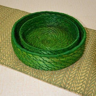 Sabai & Jute Round Utility Baskets (Set of 2) - Image 22