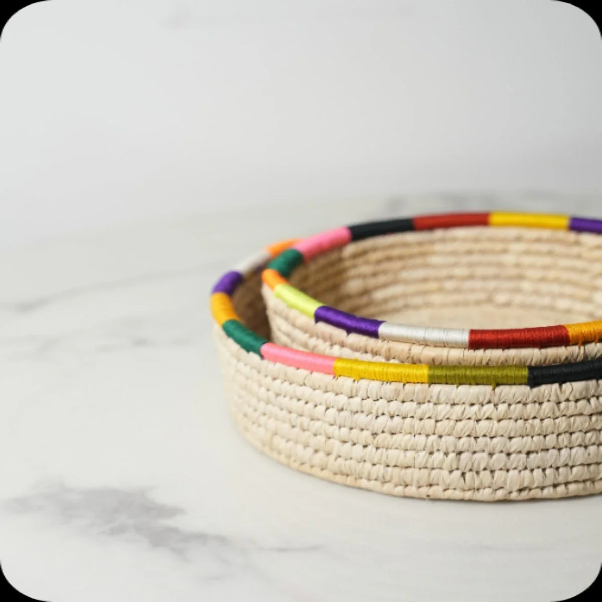 Sabai Multi-purpose Grass Basket |  Set of 2 - Image 12