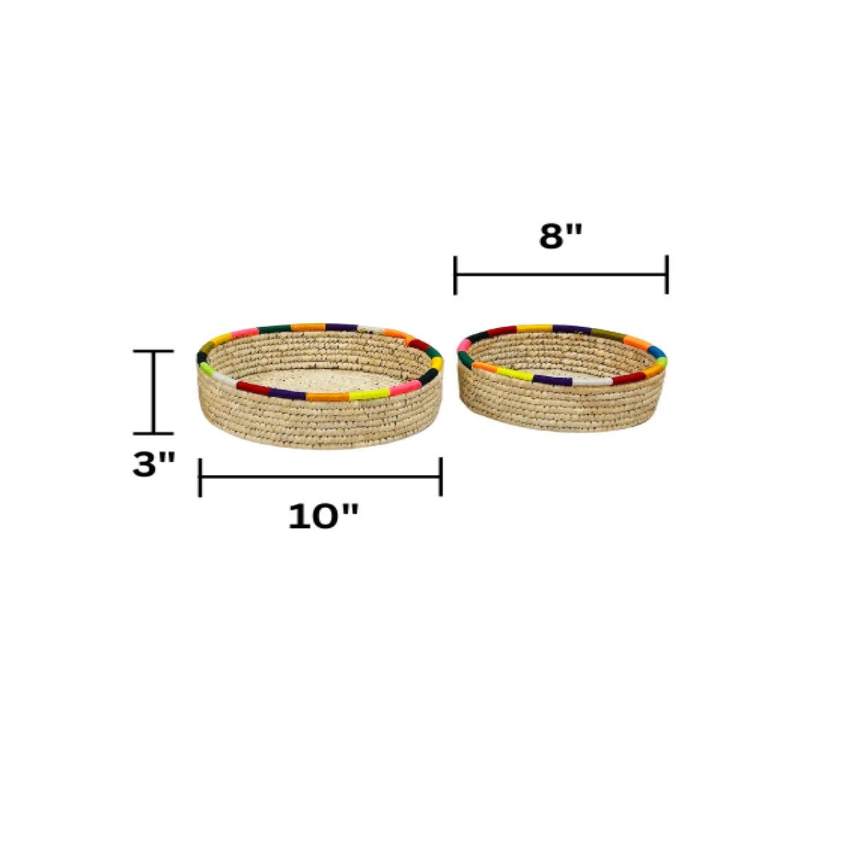 Sabai Multi-purpose Grass Basket |  Set of 2 - Image 13