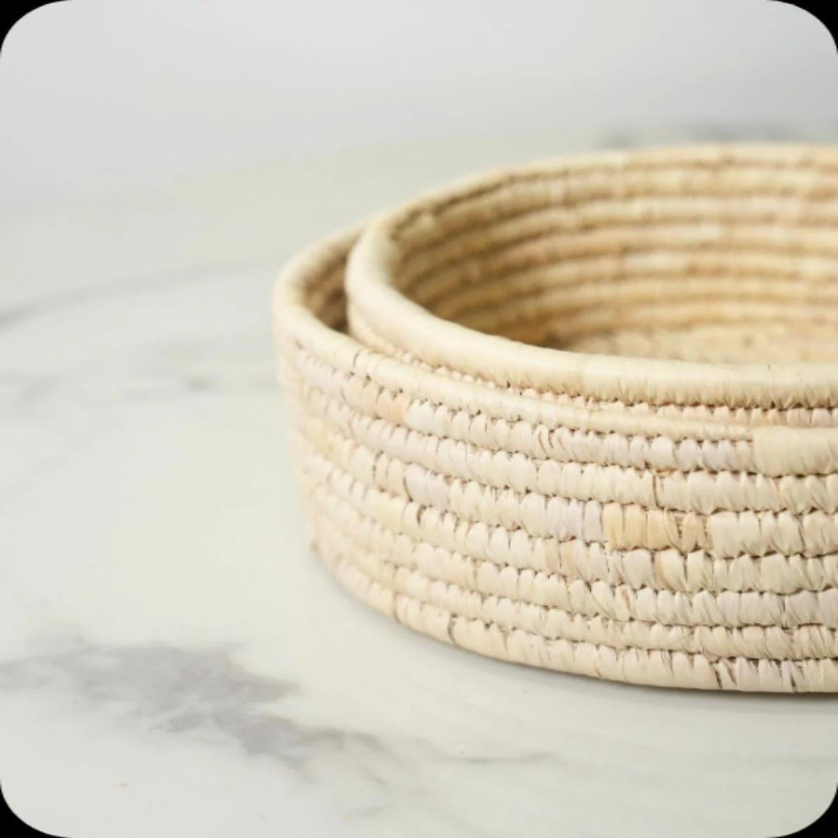 Sabai Multi-purpose Grass Basket |  Set of 2 - Image 3