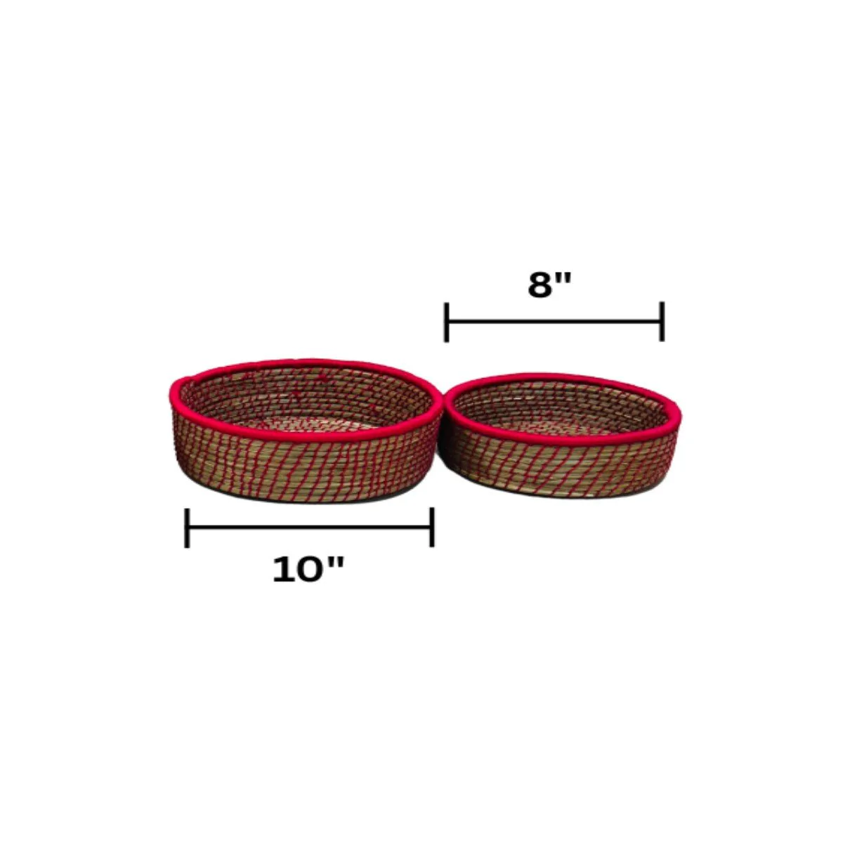 Sabai Multi-purpose Grass Basket |  Set of 2 - Image 9