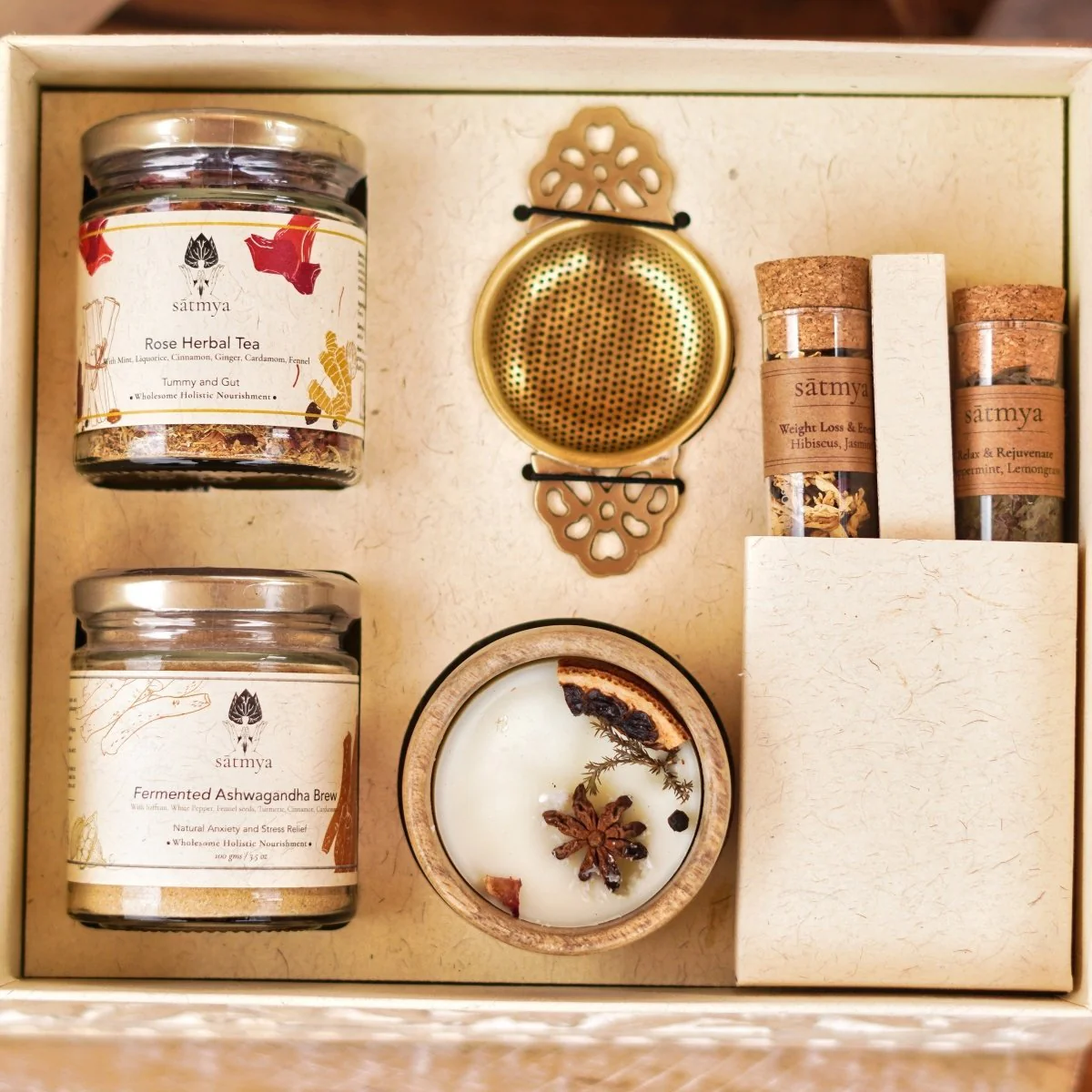 Samādhāna Gift Box - Relaxation & Wellness Collection - Image 2
