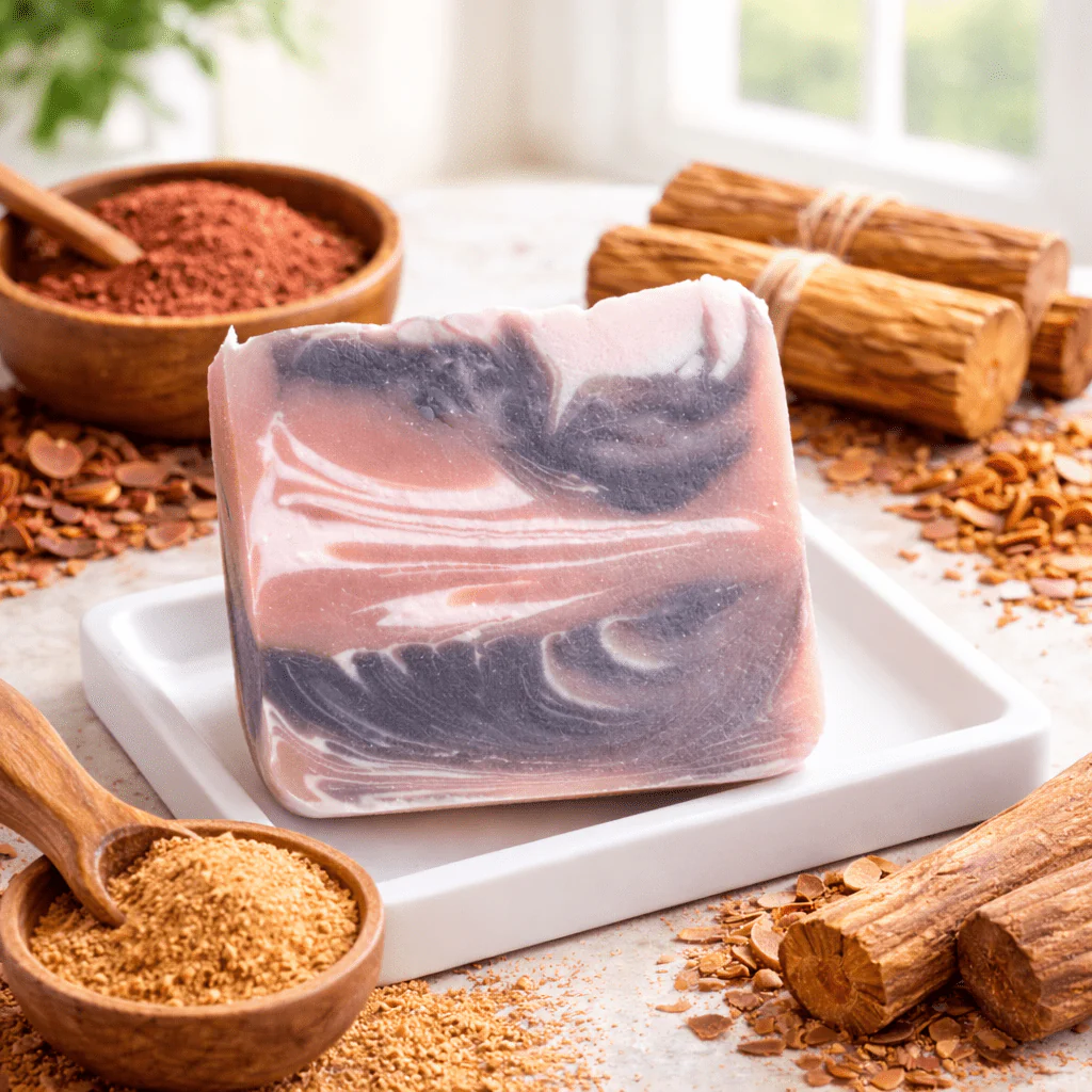Sandalwood Sundae Handmade Soap 120g | Natural Bath Bar - Image 3