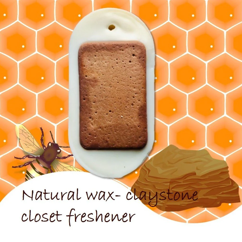 Sandalwood Vanilla fragrance- Red Claystone Closet Freshener - Image 2