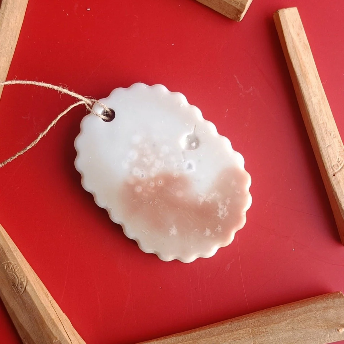 Sandalwood Wax Sachet - Scented Block - Image 2