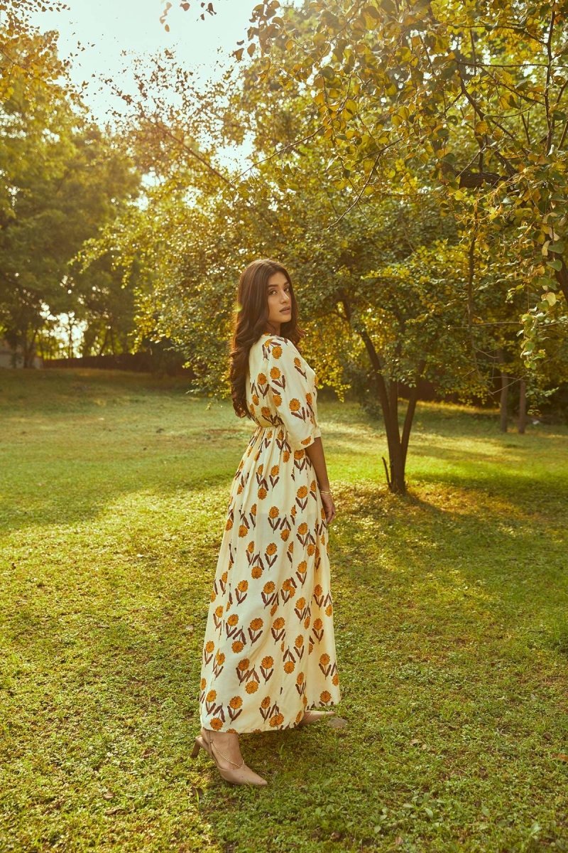 Sandy Acacia Kaftan Dress - Image 6