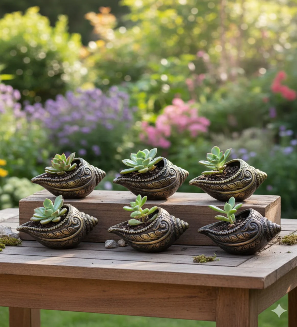 Sankh Planter 5 Inch | Decorative Terracotta Indoor & Outdoor Pot - Image 11