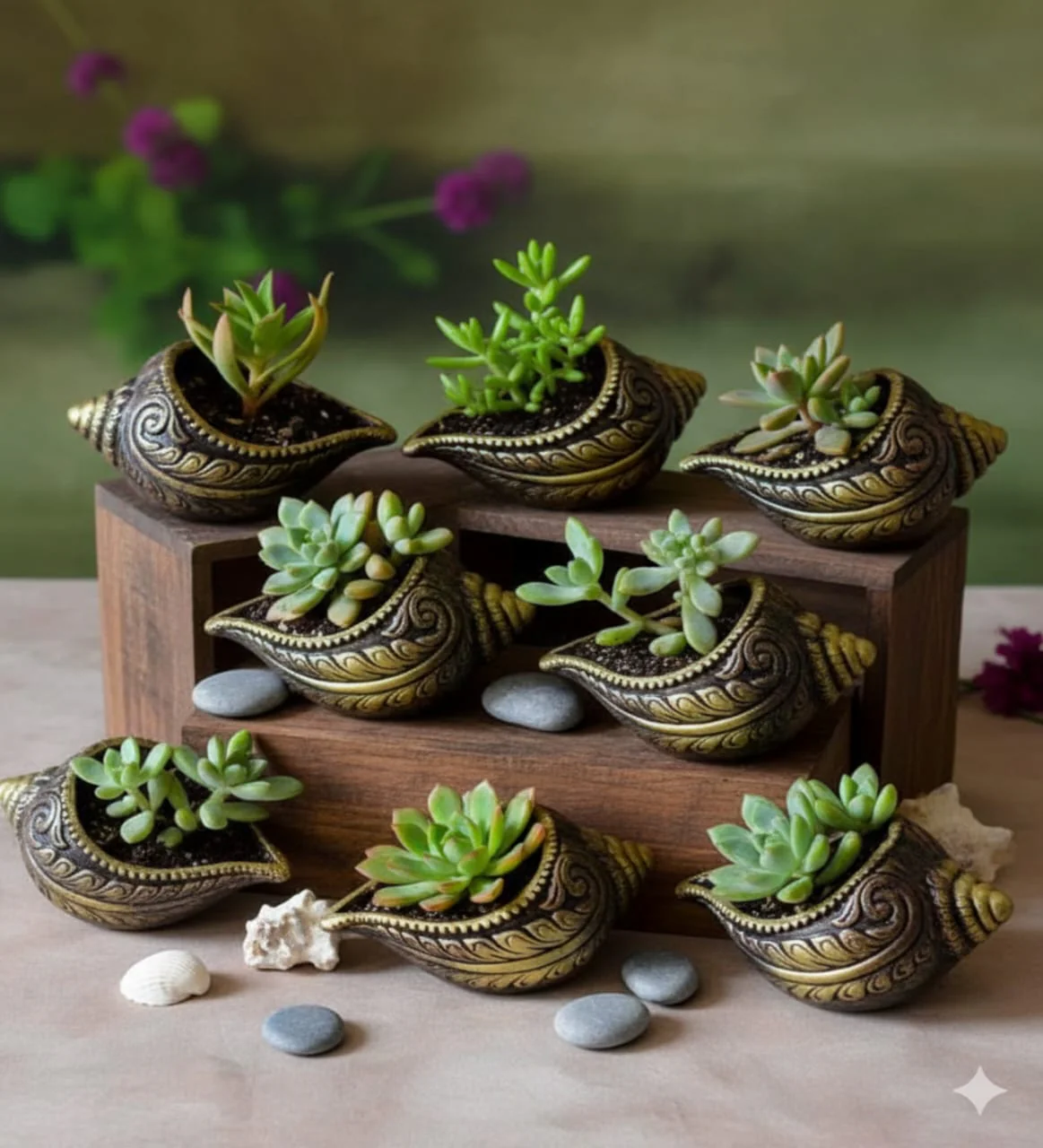Sankh Planter 5 Inch | Decorative Terracotta Indoor & Outdoor Pot - Image 16