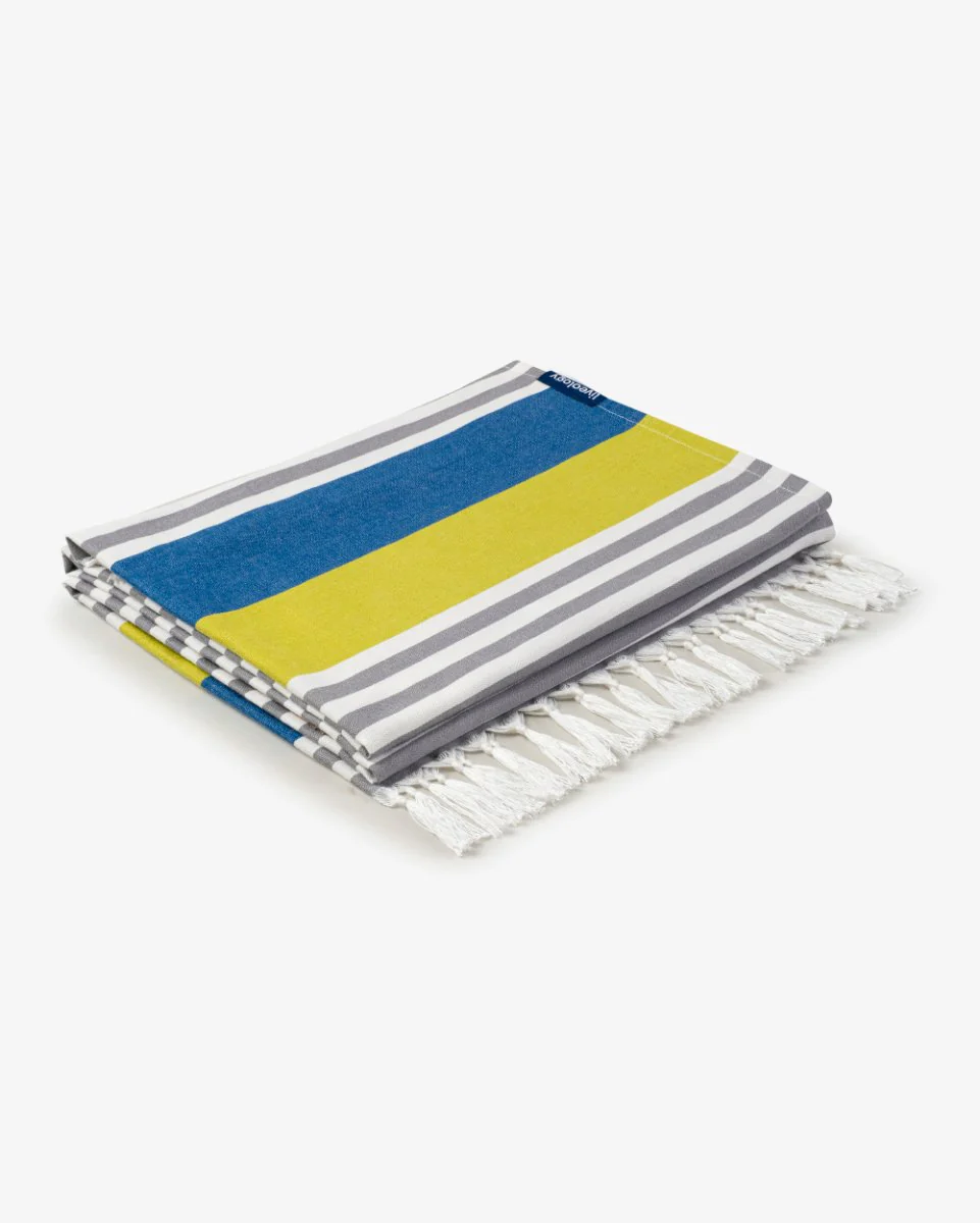 Bamboo & Ctton Blend Woven Everyday Bath Towel | Santorini - Image 5