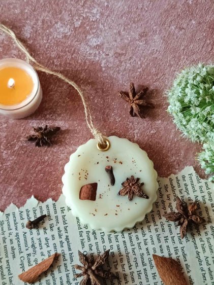 Scented Soywax Air Freshener Sachet- Circle Frame 40g - Image 3