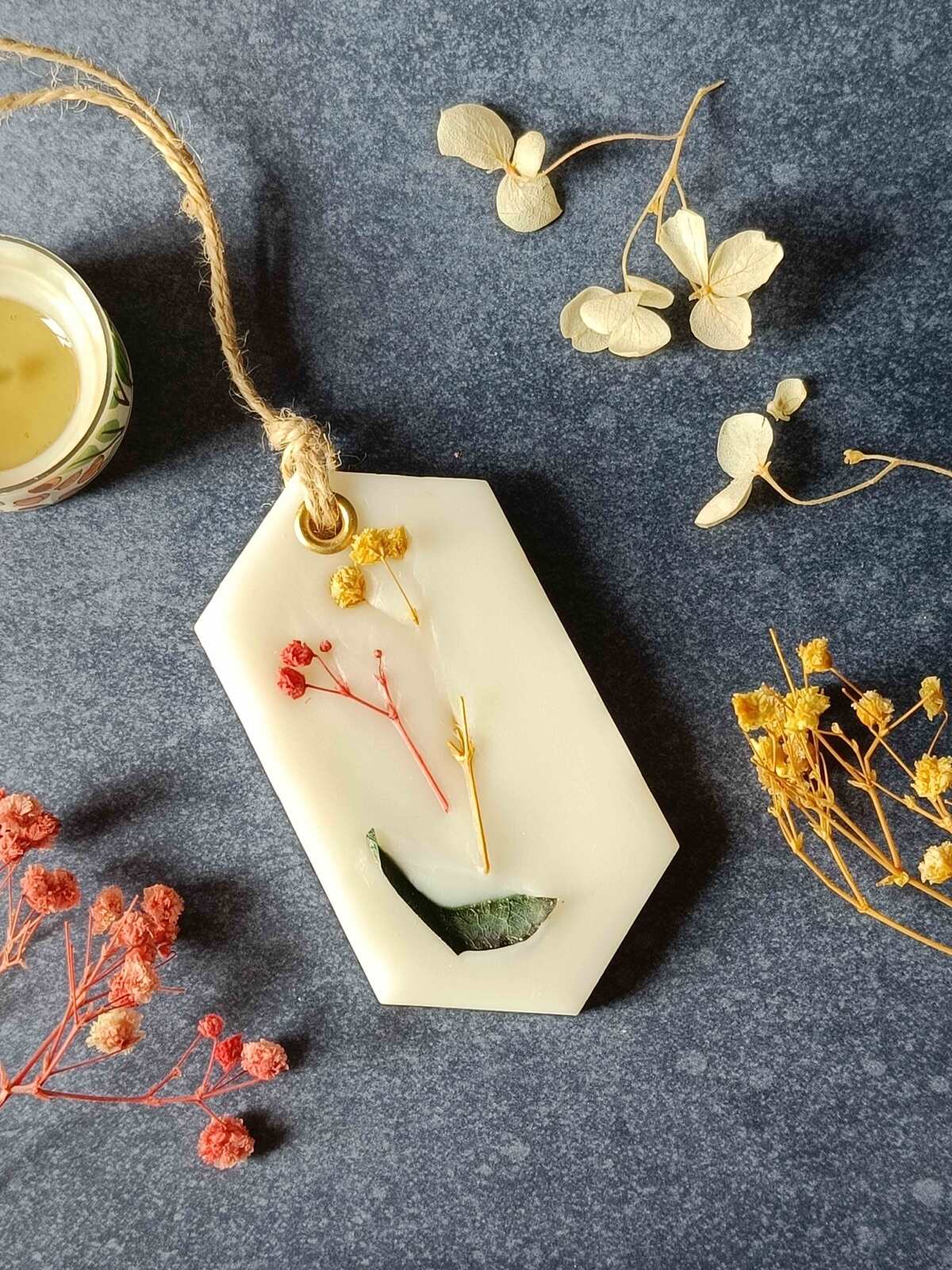 Scented Soywax Air Freshener Sachet- Hexagon 40g - Image 4
