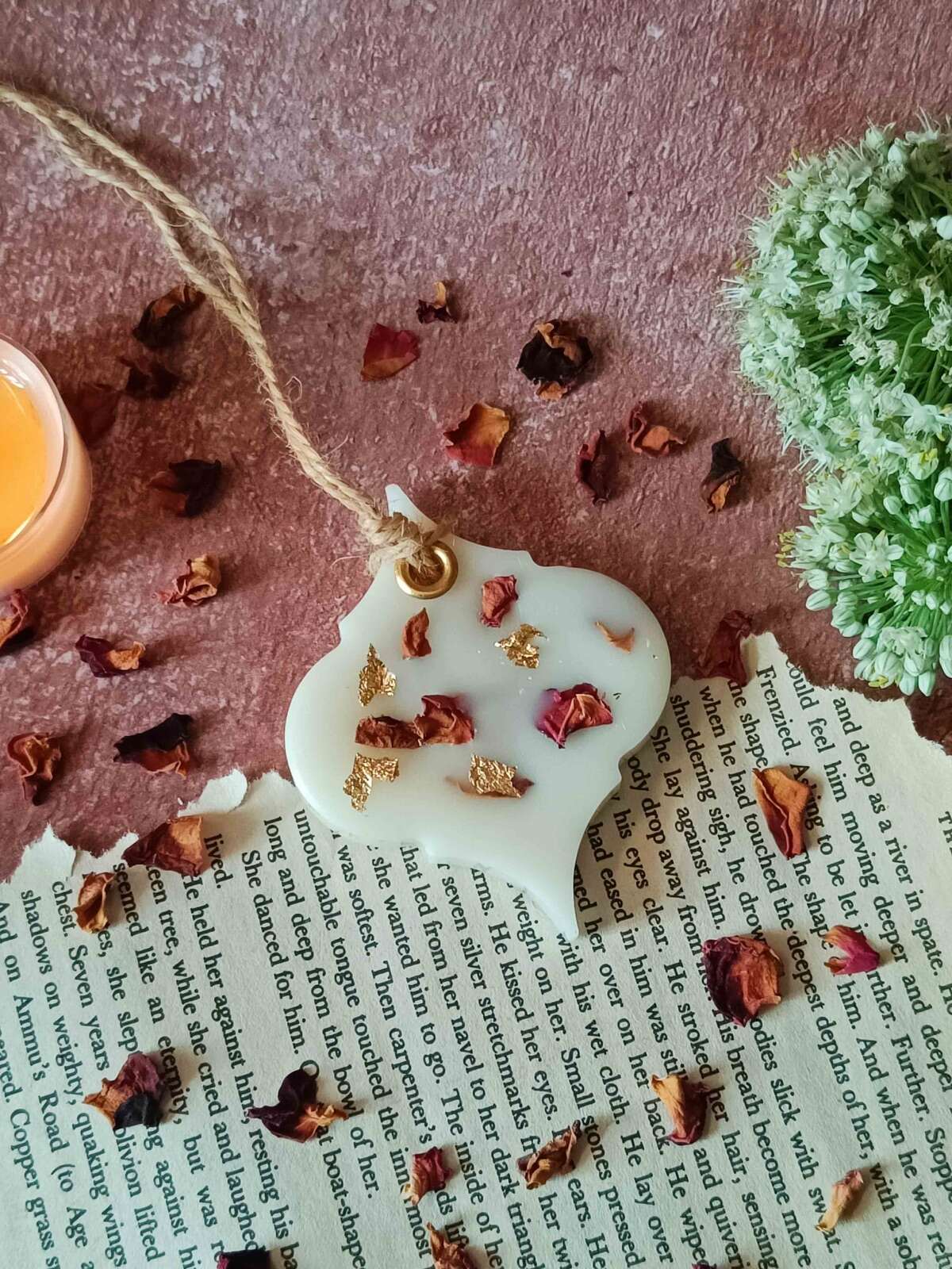 Scented Soywax Air Freshener Sachet- Rain Drop 25g - Image 3