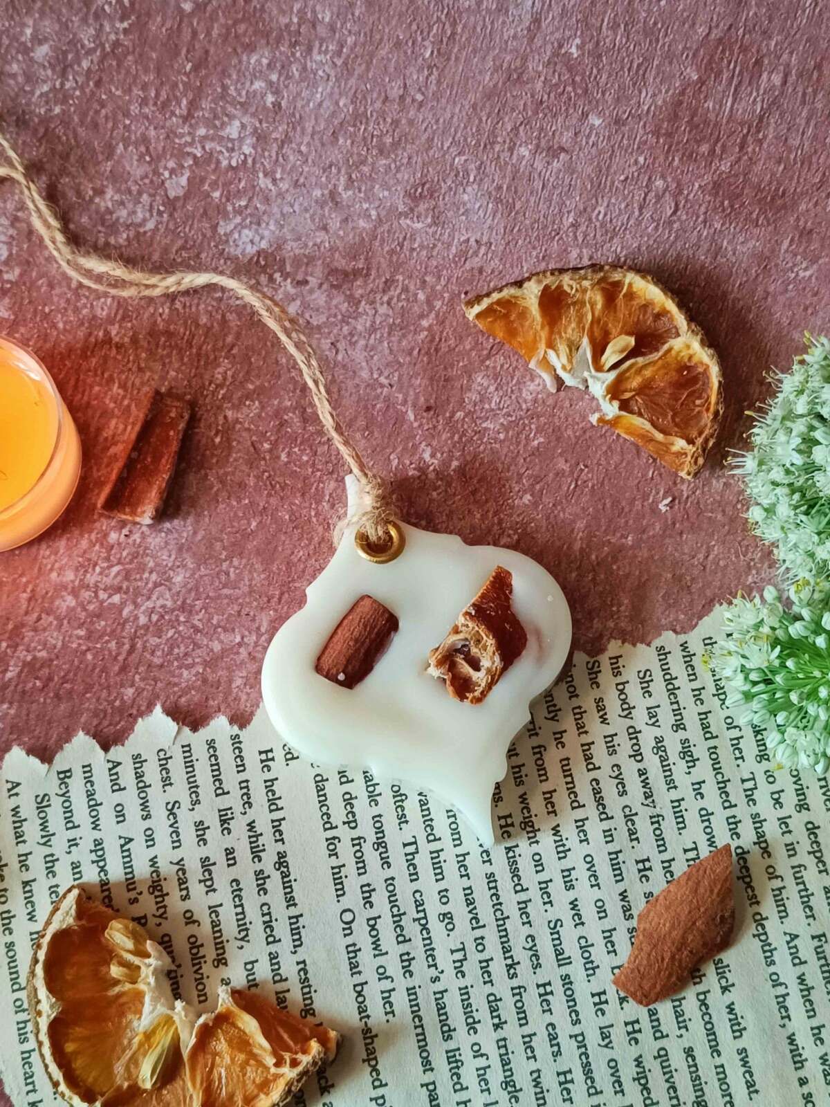 Scented Soywax Air Freshener Sachet- Rain Drop 25g - Image 4