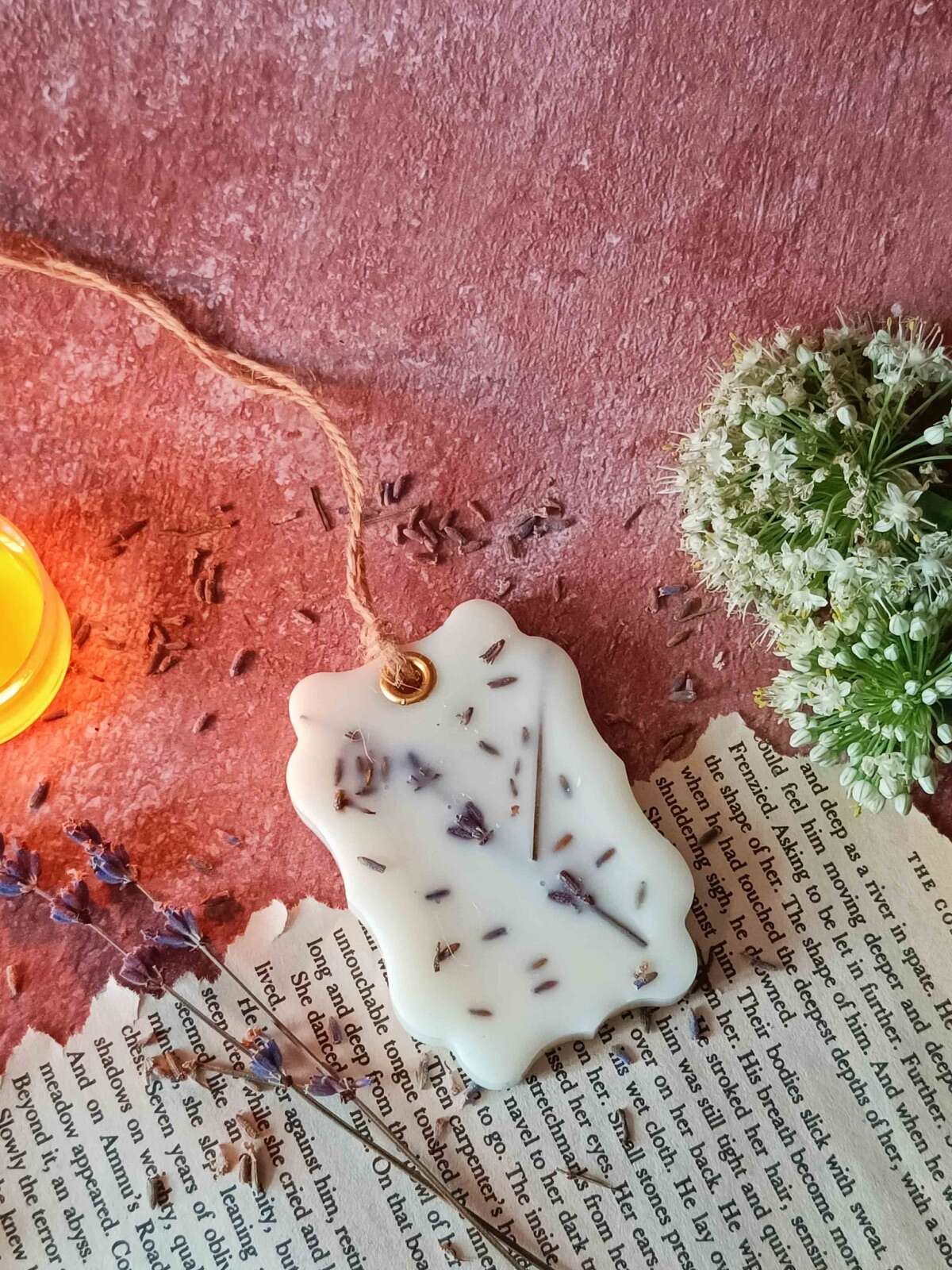 Scented Soywax Air Freshener Sachet- Rectangular Frame 30g - Image 5