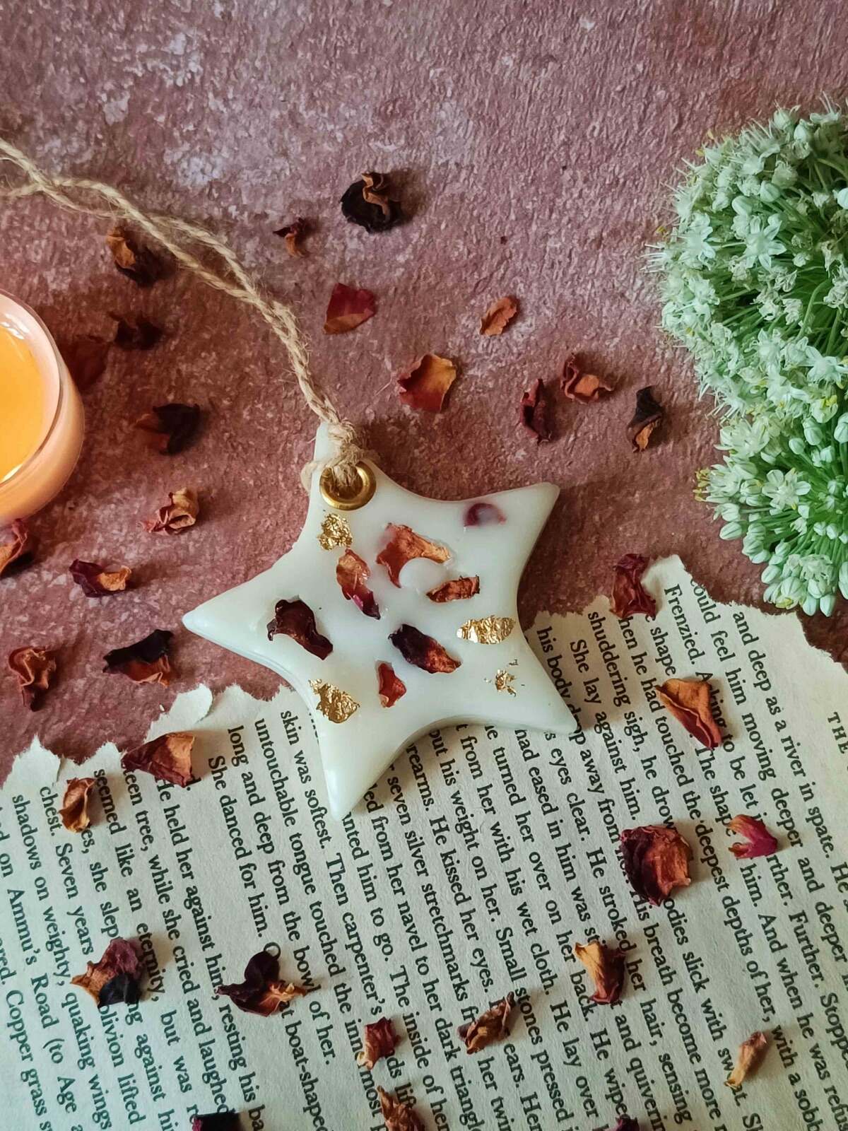 Scented Soywax Air Freshener Sachet- Star 35g - Image 4